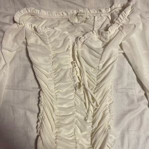 Urban Outfitters Ruched princess shirt